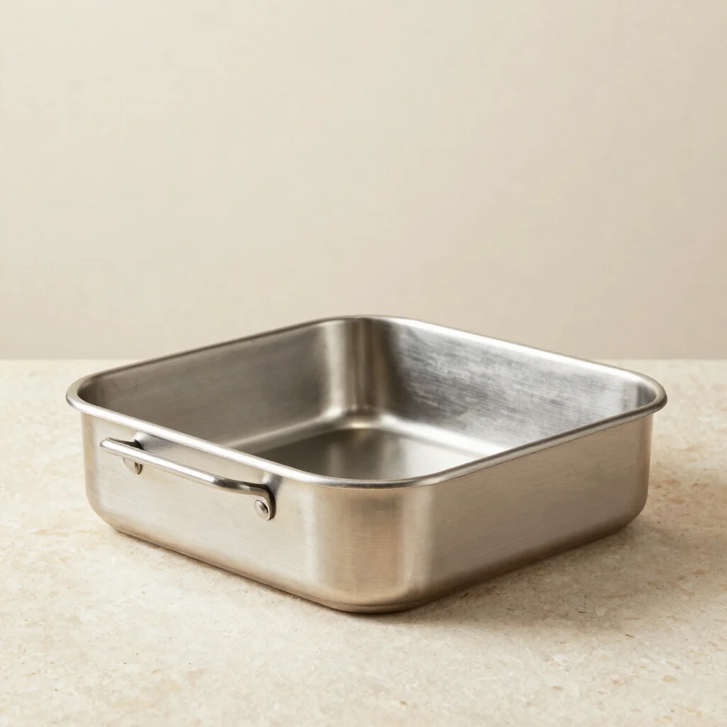 Brushed Steel Roasting Pan