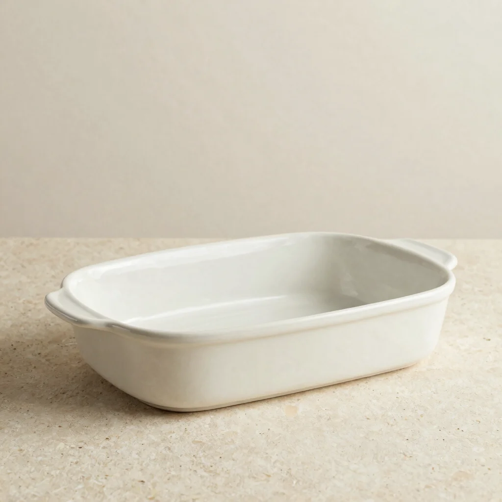 Warm White Baking Dish