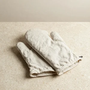 Linen Oven Mitt Pair